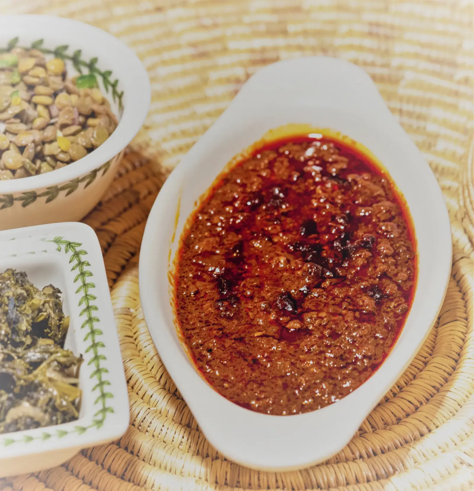 Minchet Kay Ethiopian dish at Mesob
